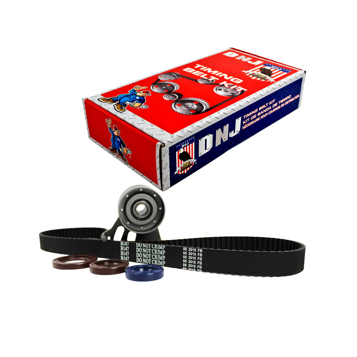 Timing Belt Component Kit 1988-1997 Honda,Isuzu 2.6L