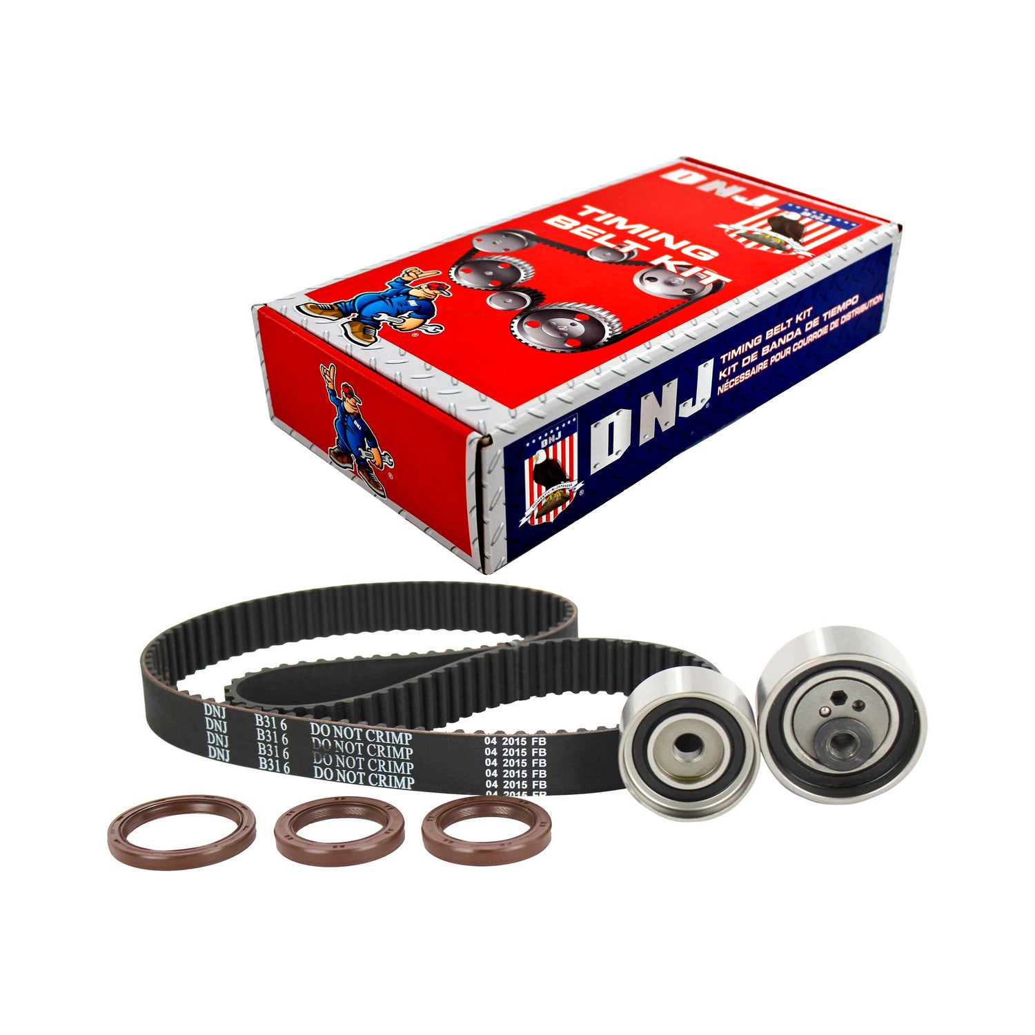 Timing Belt Component Kit 1999-2000 Mazda 1.8L