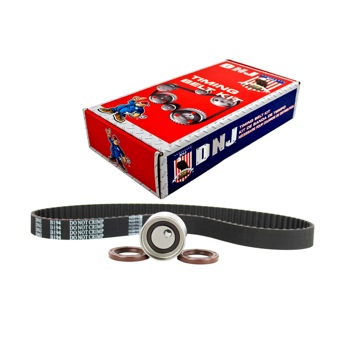 Timing Belt Component Kit 1998-2001 Chevrolet 1.3L