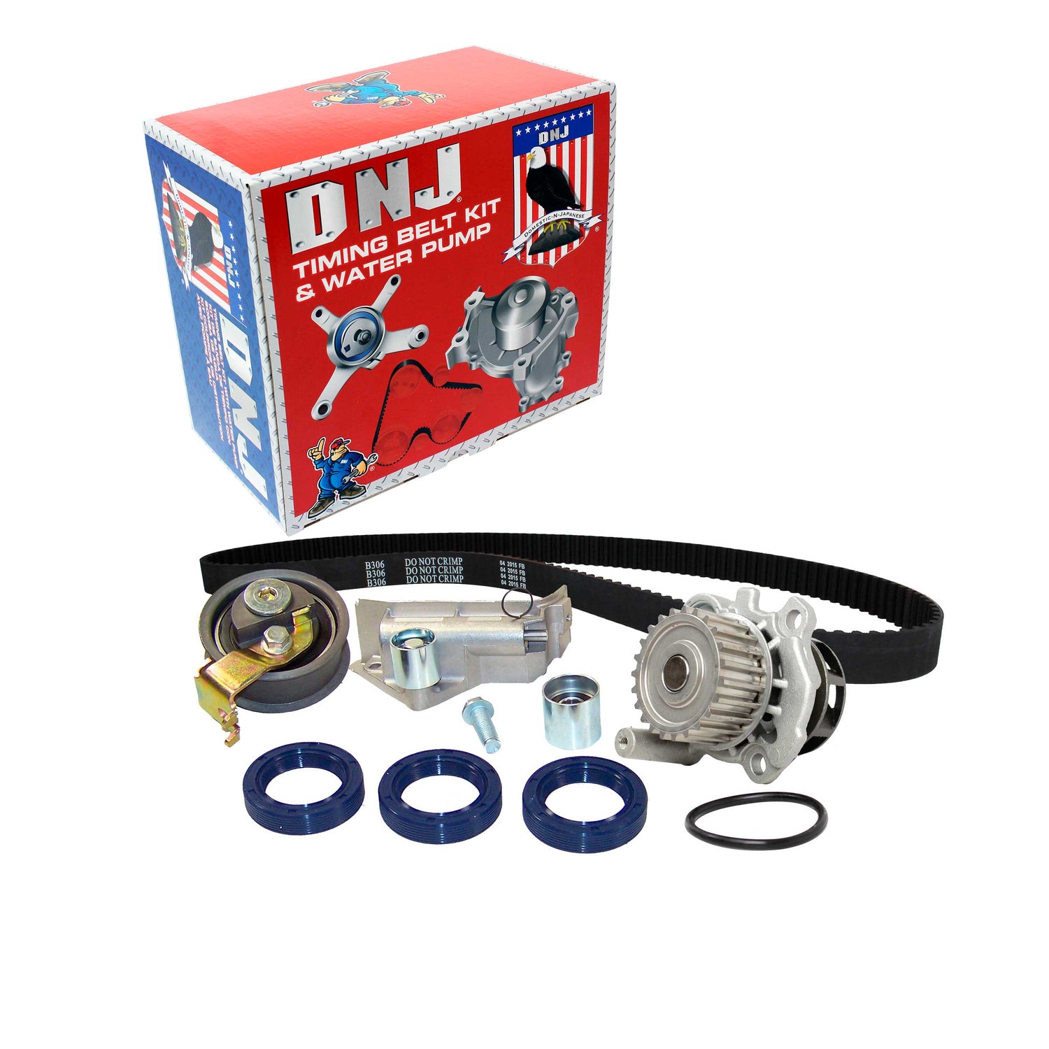 2003 Volkswagen Beetle 1.8L Timing Belt, Water Pump & Component Kit