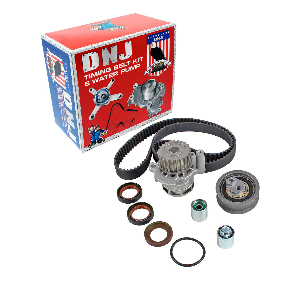 Timing Belt Kit with Water Pump 2005-2015 Audi,Volkswagen 2.0L