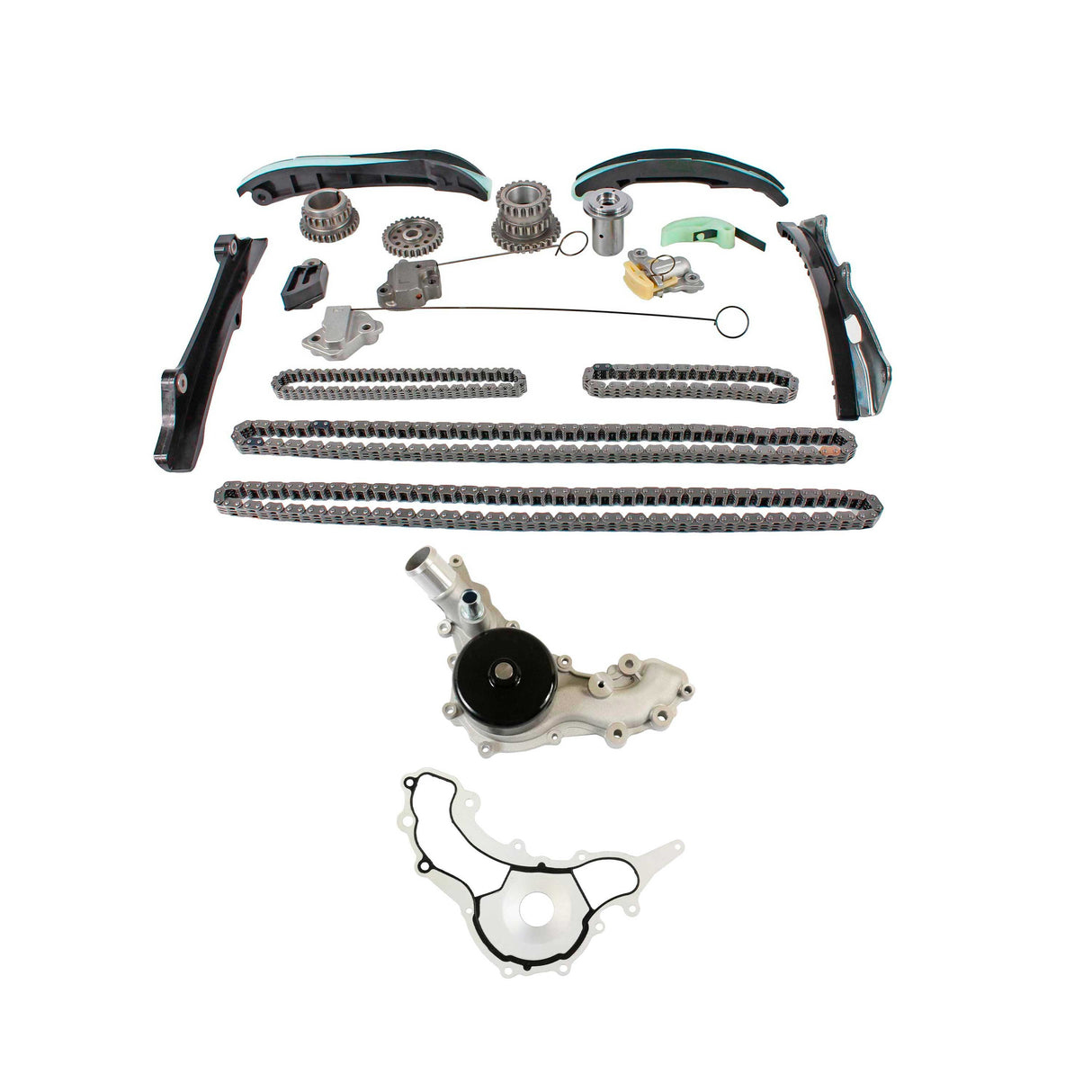 Timing Chain Kit with Water Pump 2014-2022 Chrysler 200 3.6L V6, Jeep Cherokee 3.2L-3.6L