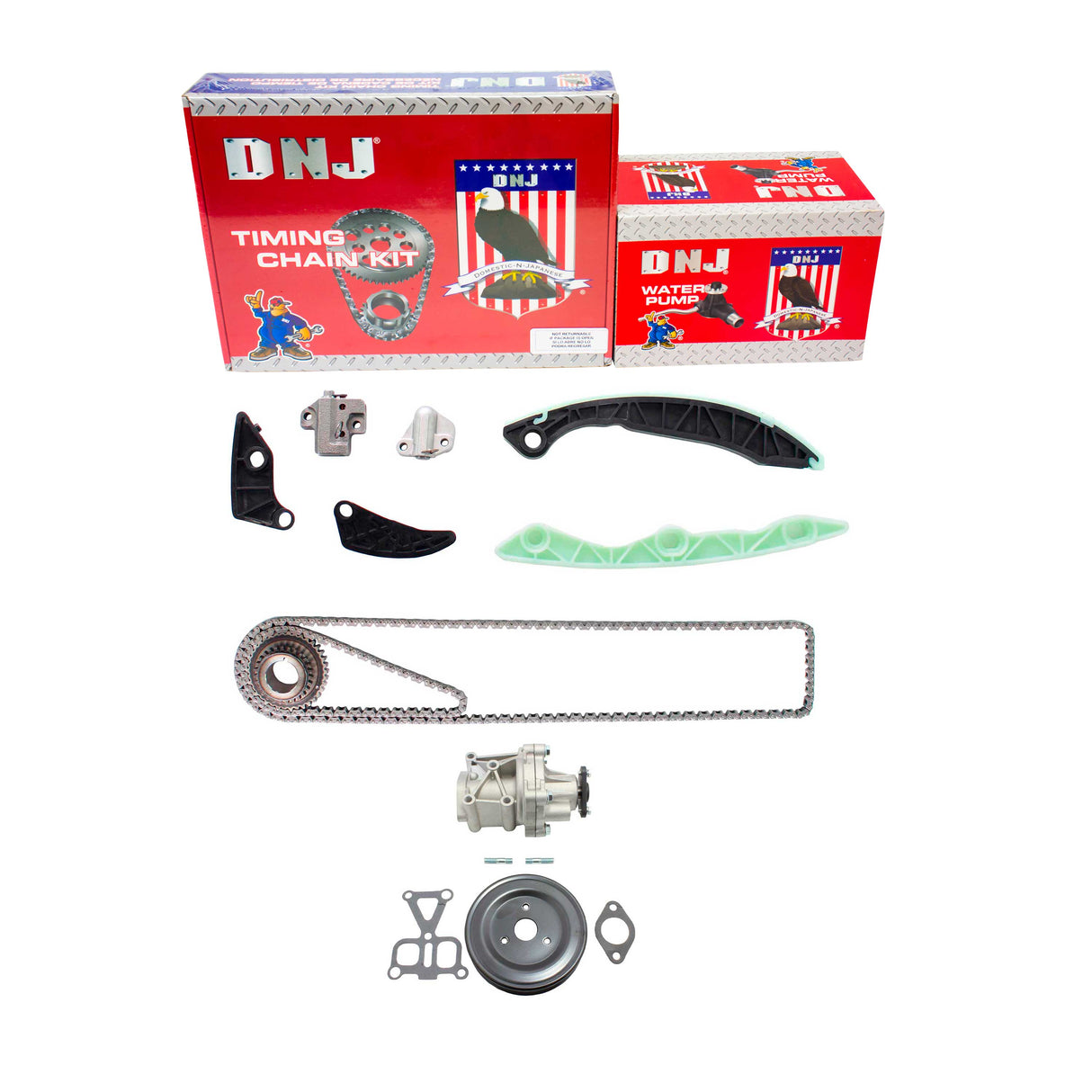 Timing Chain Kit with Water Pump 2013-2022 Chrysler, Dodge, Fiat, Jeep 2.4L