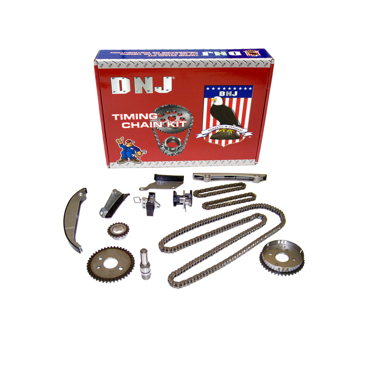 OELINE Complete Timing Chain Kit With Water Pump For 2000-2004 Dodge Chrysler Sebring 2.7L (SBEC Cam) – Direct Replacement