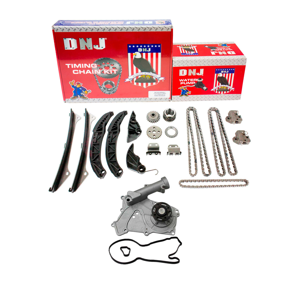 Timing Chain Kit with Water Pump 2006-2015 Hyundai,Kia 3.3L-3.8L