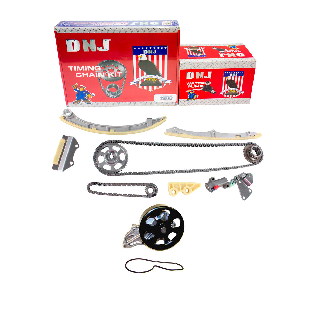 Timing Chain Kit with Water Pump 2002-2009 Acura TSX & Honda CR-V 2.4L