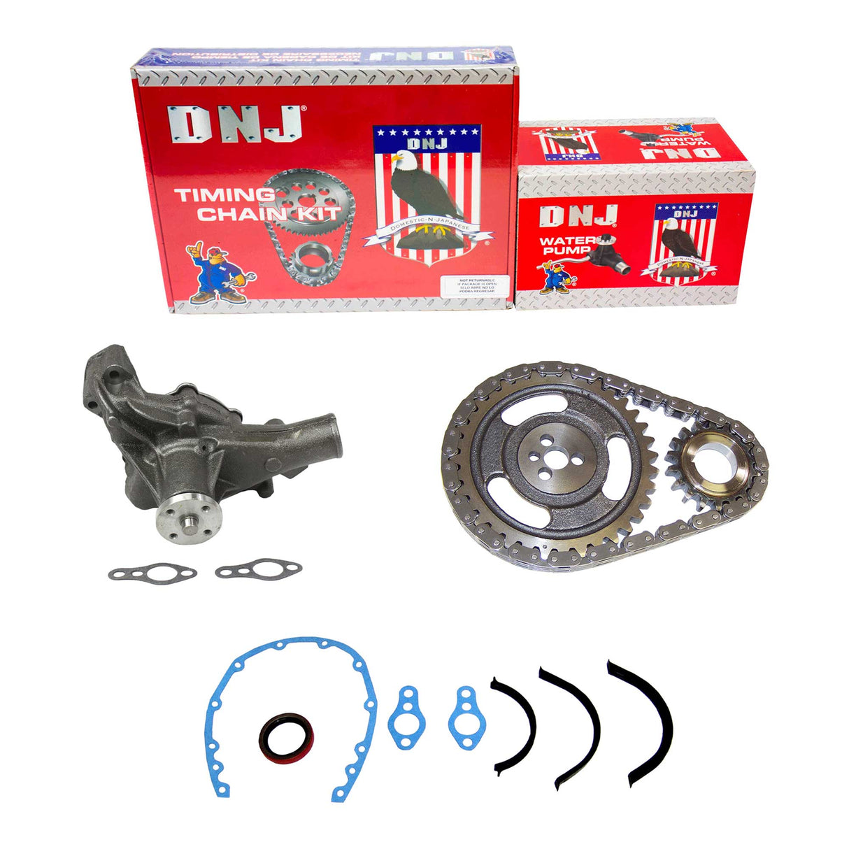 Timing Chain Kit with Water Pump 1987-1996 Chevrolet,GMC,Oldsmobile 4.3L