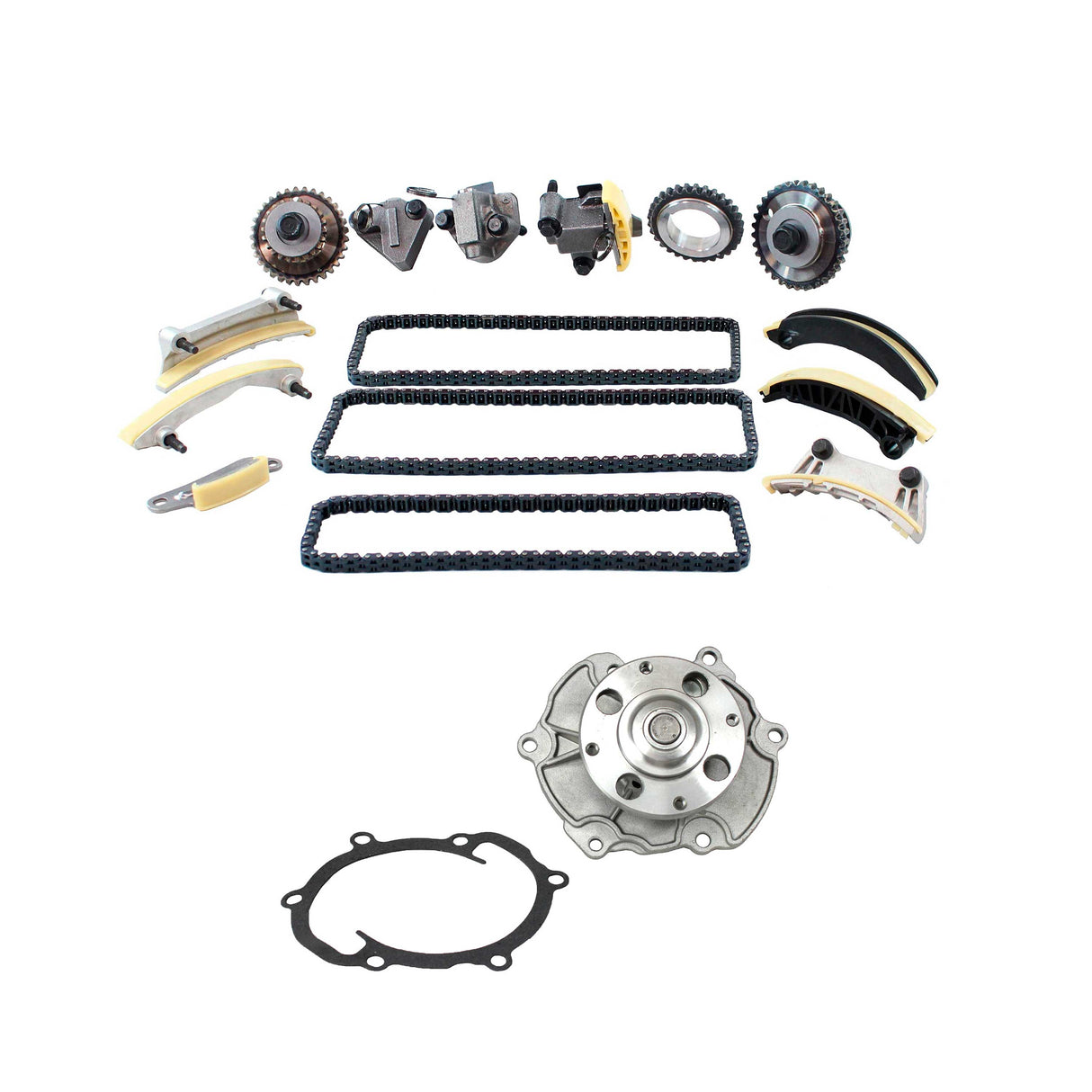 Timing Chain Kit with Water Pump 2006-2017 Buick,Cadillac,Chevrolet,GMC,Pontiac,Saab,Saturn,Suzuki 2.8L-3.6L
