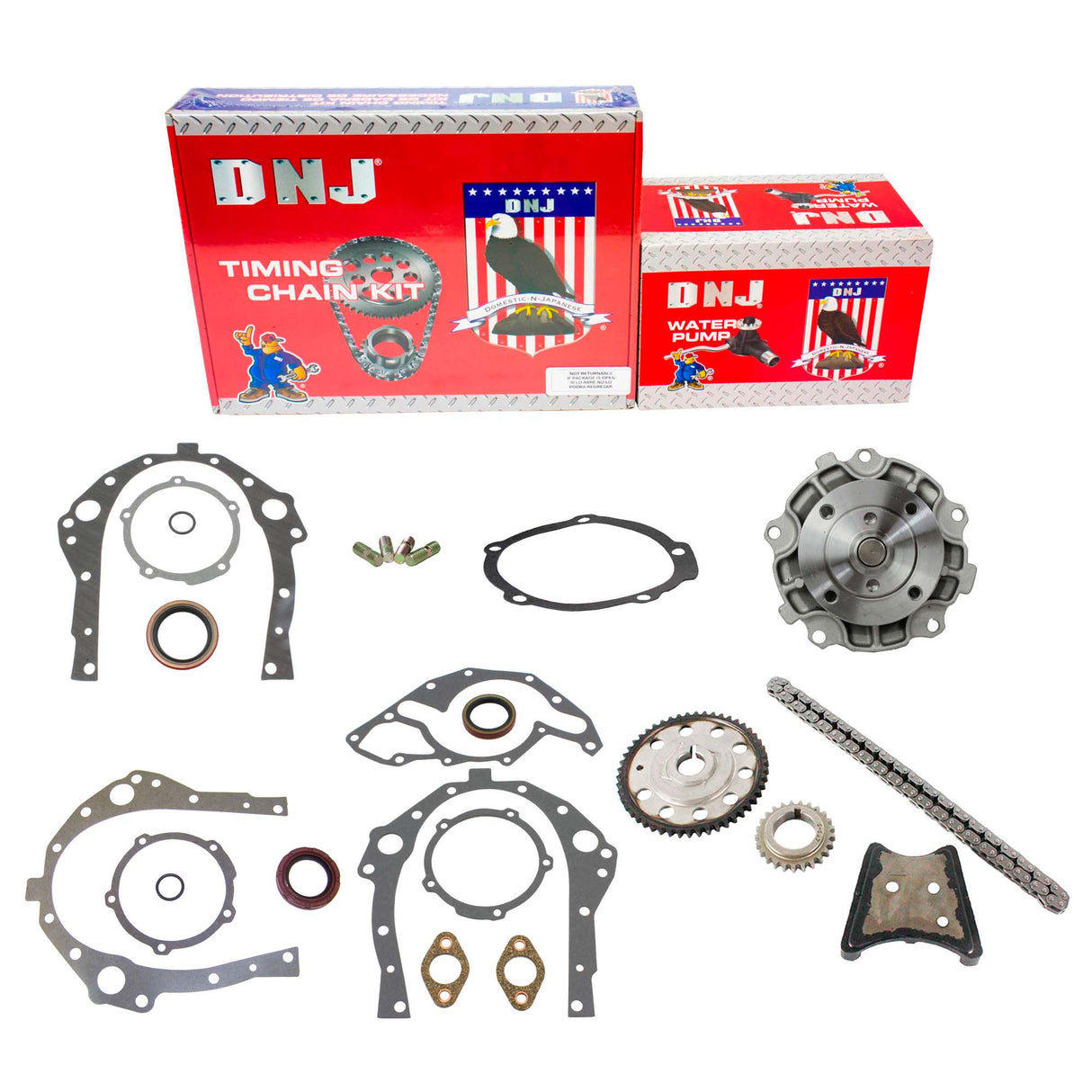 Timing Chain Kit with Water Pump 1995-2007 Buick,Chevrolet,Oldsmobile,Pontiac,Saturn 3.1L-3.5L