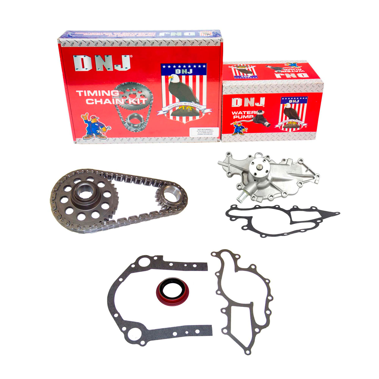 Timing Chain Kit with Water Pump 1995-1998 Ford,Mercury 3.0L