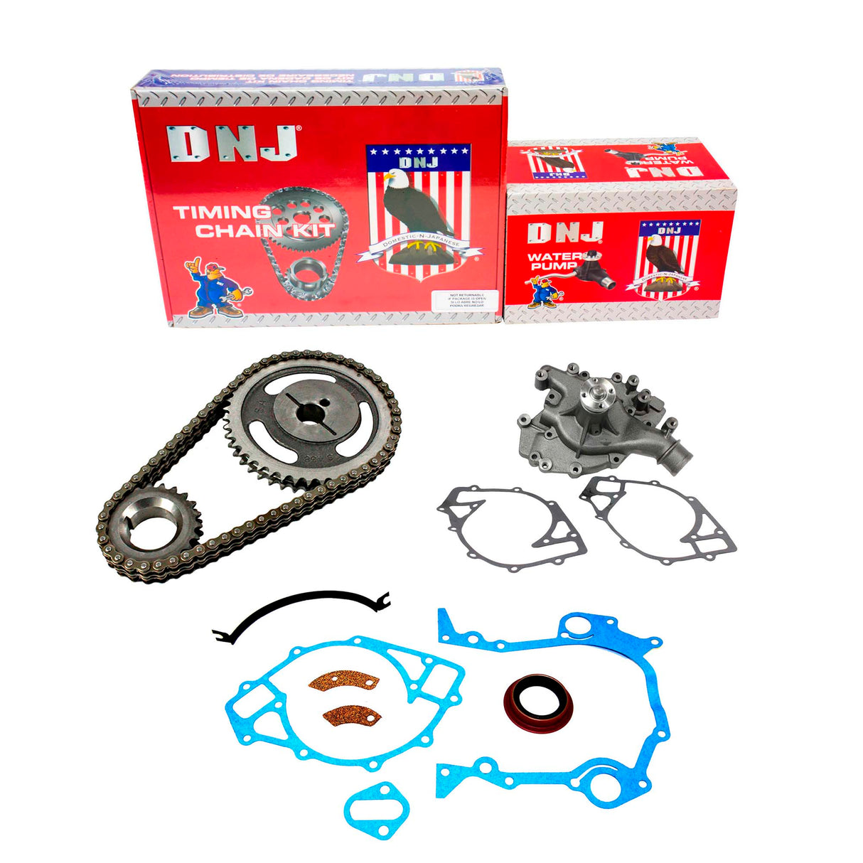 Timing Chain Kit with Water Pump 1988-1992 Ford 7.5L