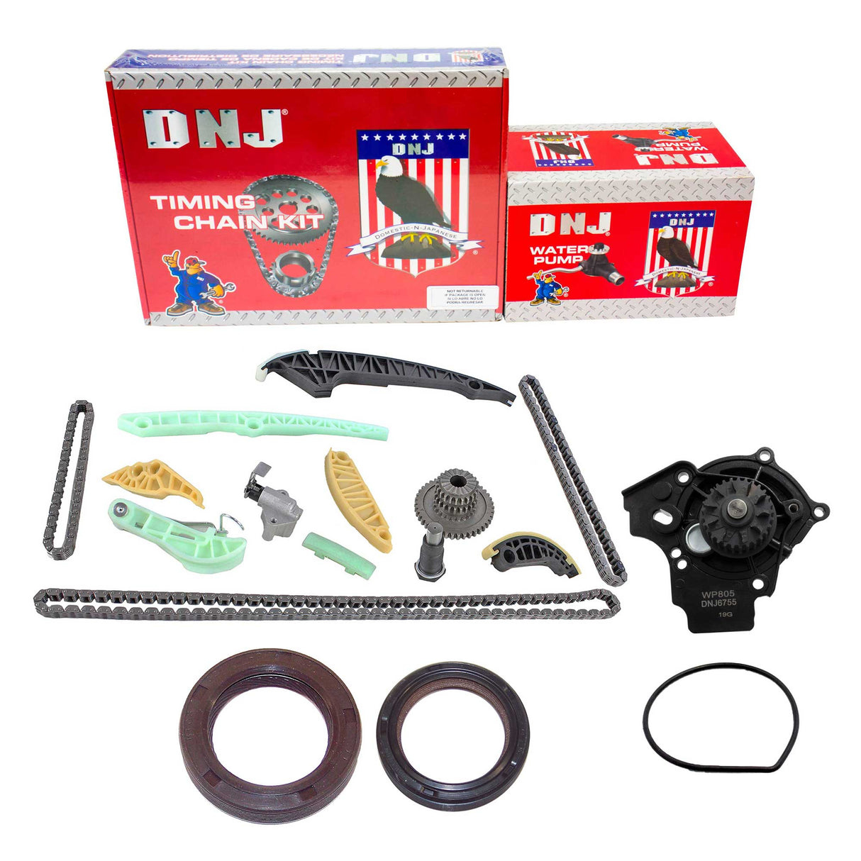 Timing Chain Kit with Water Pump 2008-2017 Audi, Volkswagen 2.0L