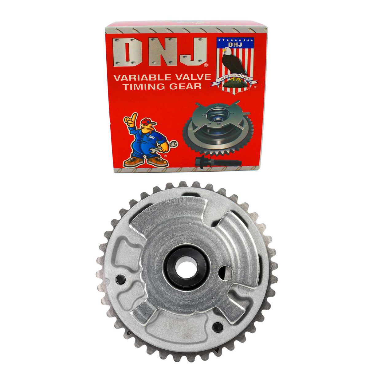 dnj variable valve timing (vvt) sprocket 2006-2017 buick,cadillac,chevrolet 9-3,lacrosse,cts v6 2.8l,3.0l,3.2l vtg3136e