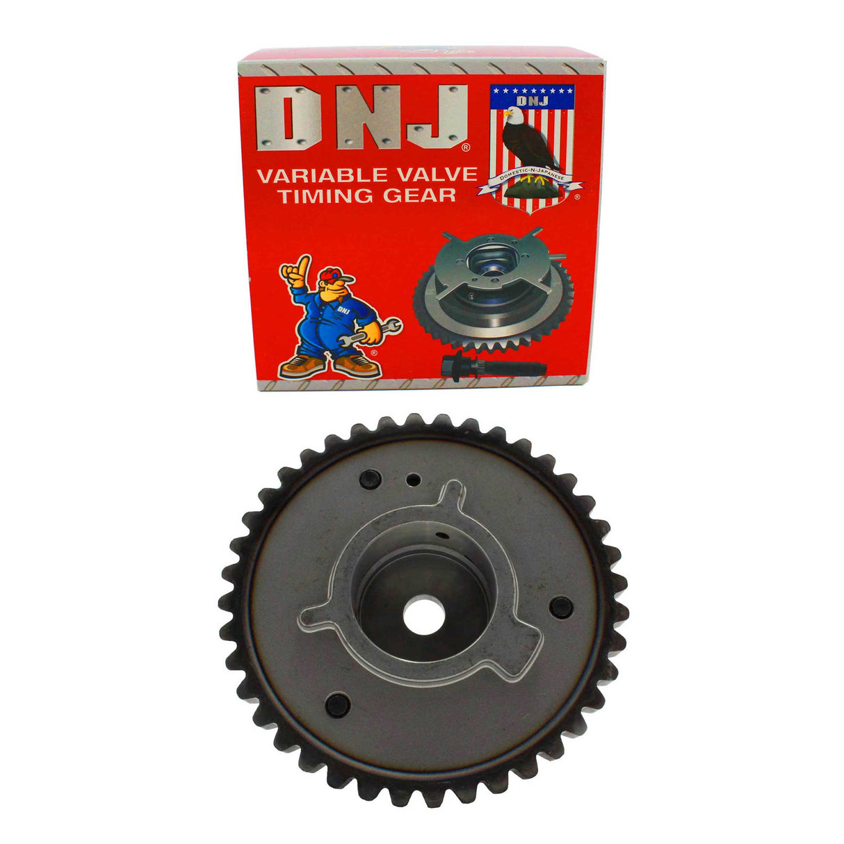 dnj variable valve timing (vvt) sprocket 2012-2017 ford,lincoln edge,explorer,edge l4 2.0l,2.3l vtg4235a