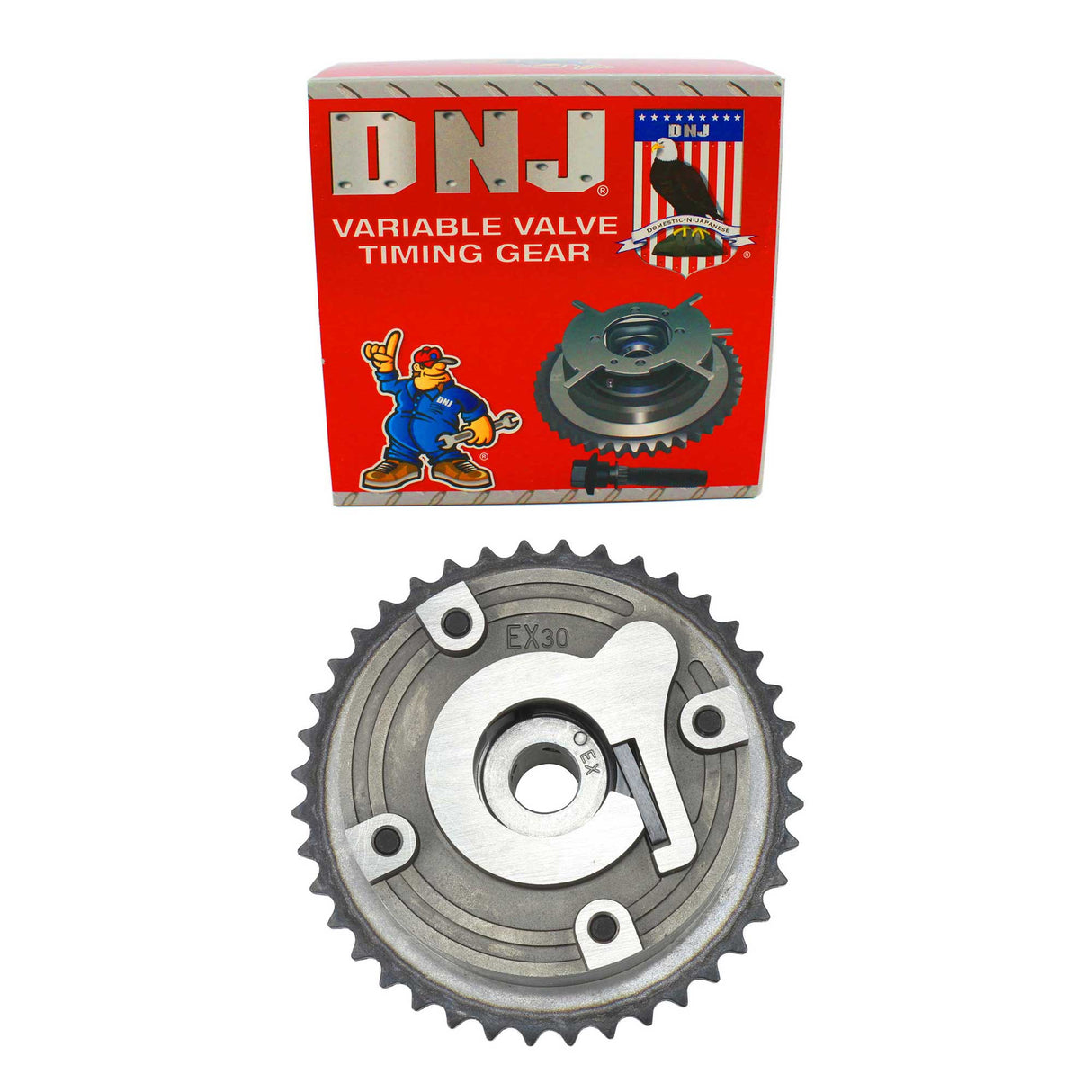 dnj variable valve timing (vvt) sprocket 2007-2016 mini cooper,cooper,cooper l4 1.6l vtg827a