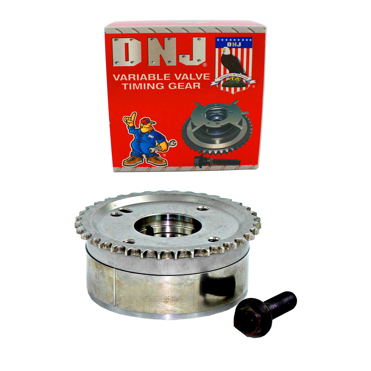dnj variable valve timing (vvt) sprocket 1998-2008 chevrolet,pontiac,toyota prizm,corolla,prizm l4 1.8l vtg951