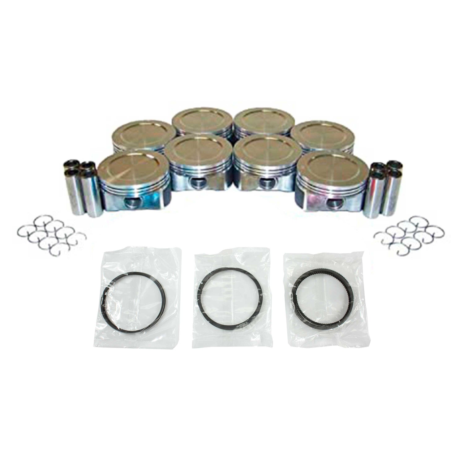 Piston and Ring Set 2003-2005 Chevrolet, GMC, Hummer 6.0L