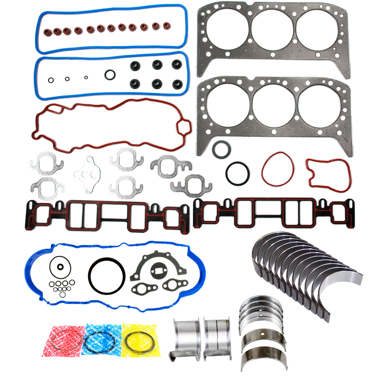 Engine Re-Ring Kit 1996-2006 Chevrolet,GMC,Isuzu,Oldsmobile 4.3L