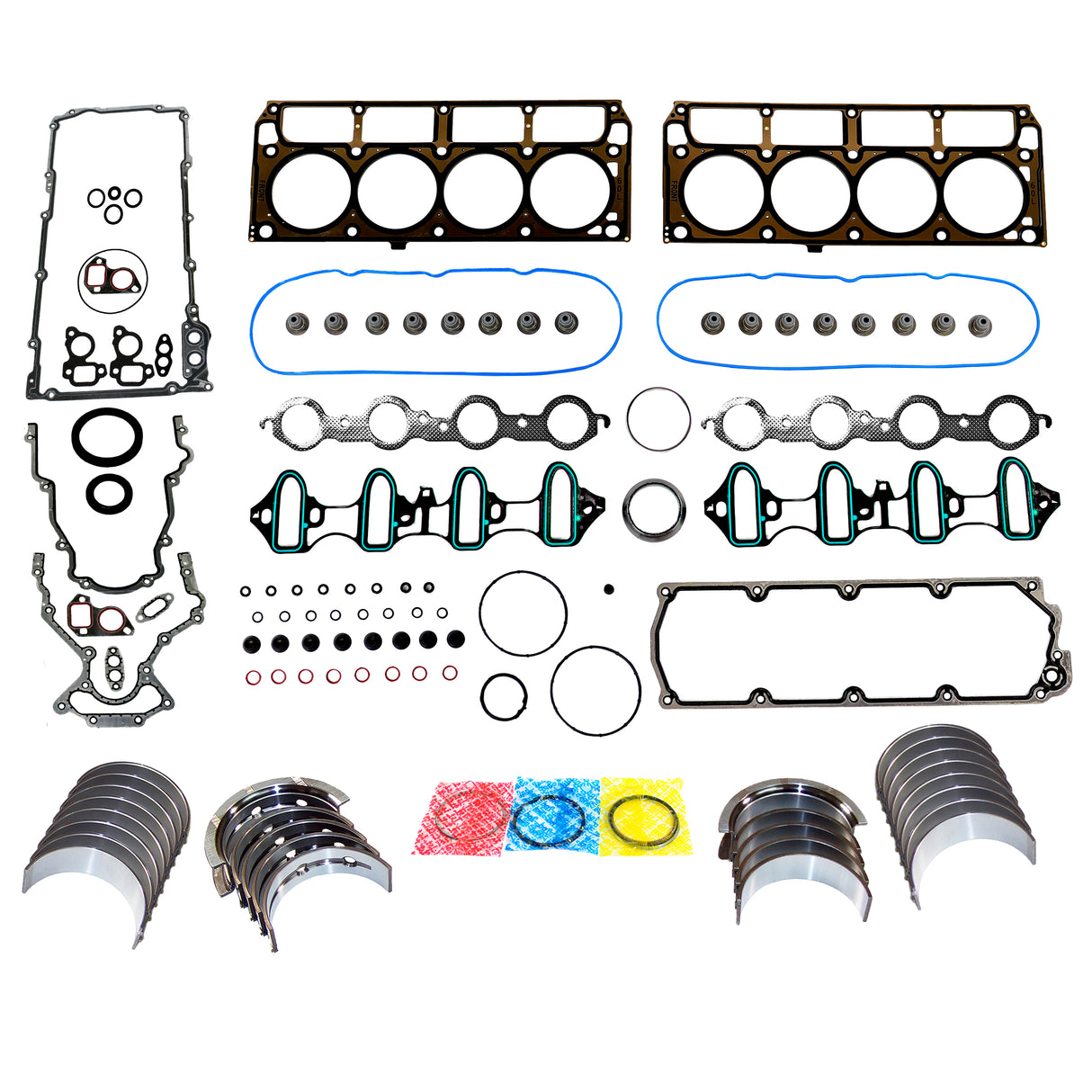 Engine Re-Ring Kit 2005-2009 Cadillac,Chevrolet,GMC,Saab 6.0L