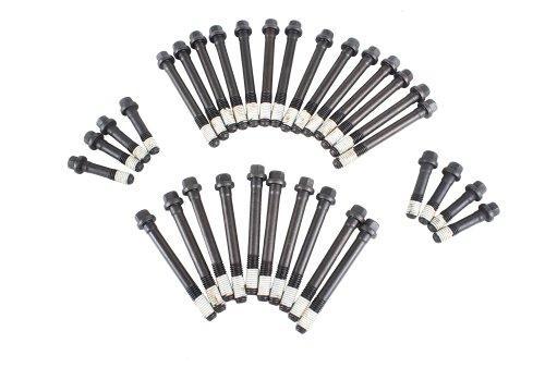 dnj cylinder head bolt set 1970-2000 chevrolet,gmc bel air,bel air,bel air v8 7.4l hbk3111