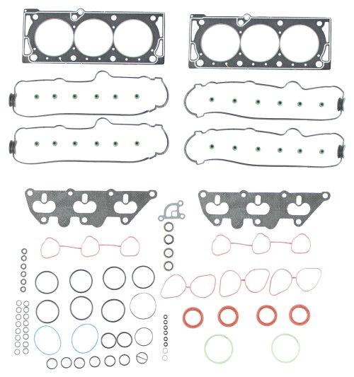 dnj cylinder head gasket set 1995-1998 cadillac,saab 9000,9000,catera v6 3.0l hgs3106