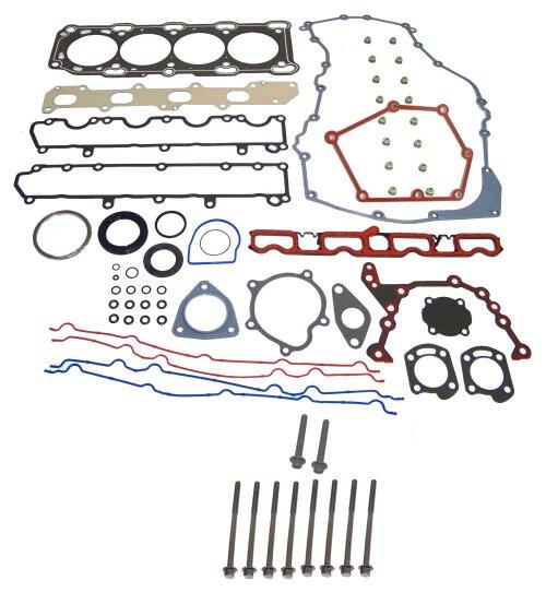 dnj cylinder head gasket set 1999-2002 chevrolet,oldsmobile,pontiac cavalier,malibu,alero l4 2.4l hgb334