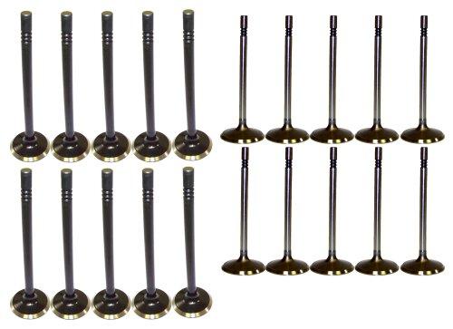 dnj exhaust / intake valve kit 1997-1999 ford e-350 econoline,e-350 econoline club wagon,econoline super duty v10 6.8l vk204147