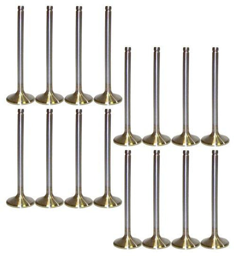 dnj exhaust / intake valve kit 1999-2017 buick,cadillac,chevrolet silverado 1500,silverado 1500,silverado 1500 v8 4.8l,5.3l vk163165