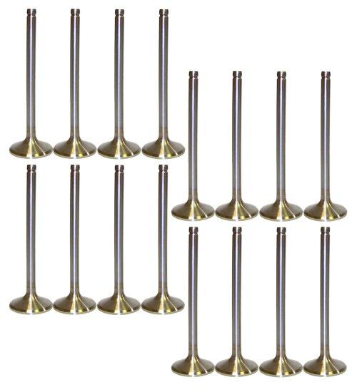 dnj exhaust / intake valve kit 1999-2017 buick,cadillac,chevrolet silverado 1500,silverado 1500,silverado 1500 v8 4.8l,5.3l vk163165