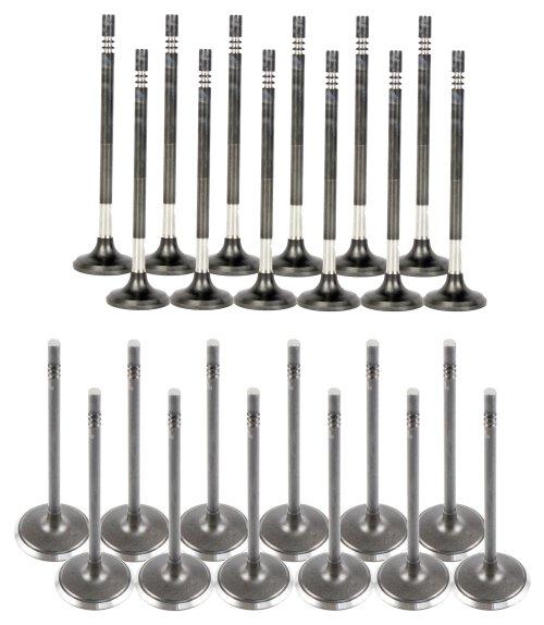 dnj exhaust / intake valve kit 2011-2019 chrysler,dodge,jeep 200,300,town & country v6 3.6l vk241169