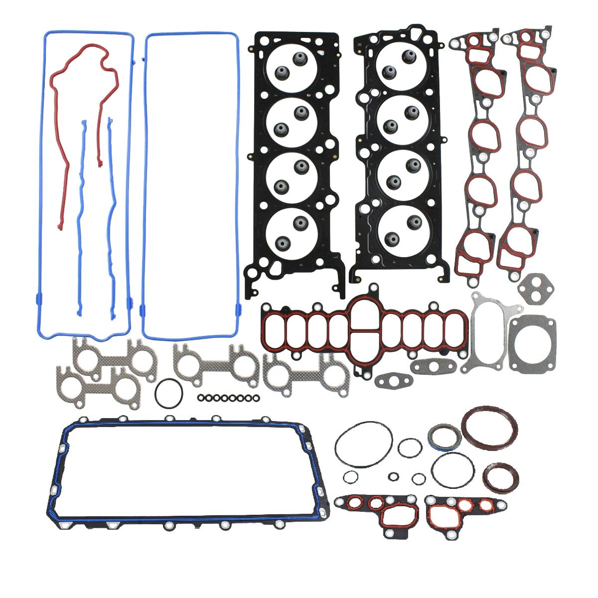 dnj gasket set 1997-1999 ford expedition,f-150,f-250 v8 4.6l fgk4167