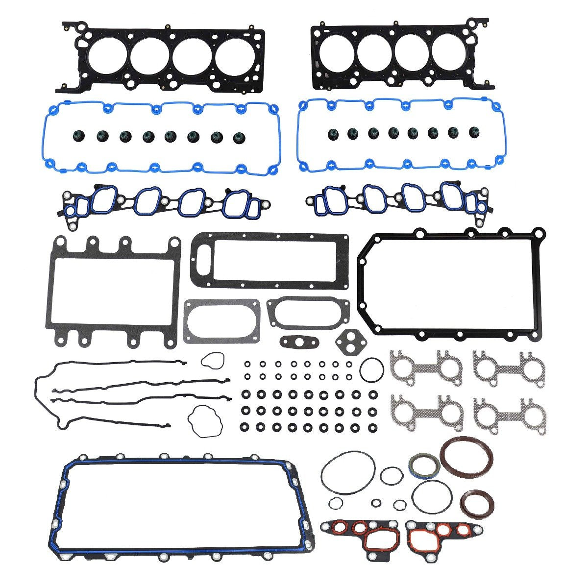 dnj gasket set 2000-2004 ford f-150,f-150,f-150 v8 5.4l fgk4176