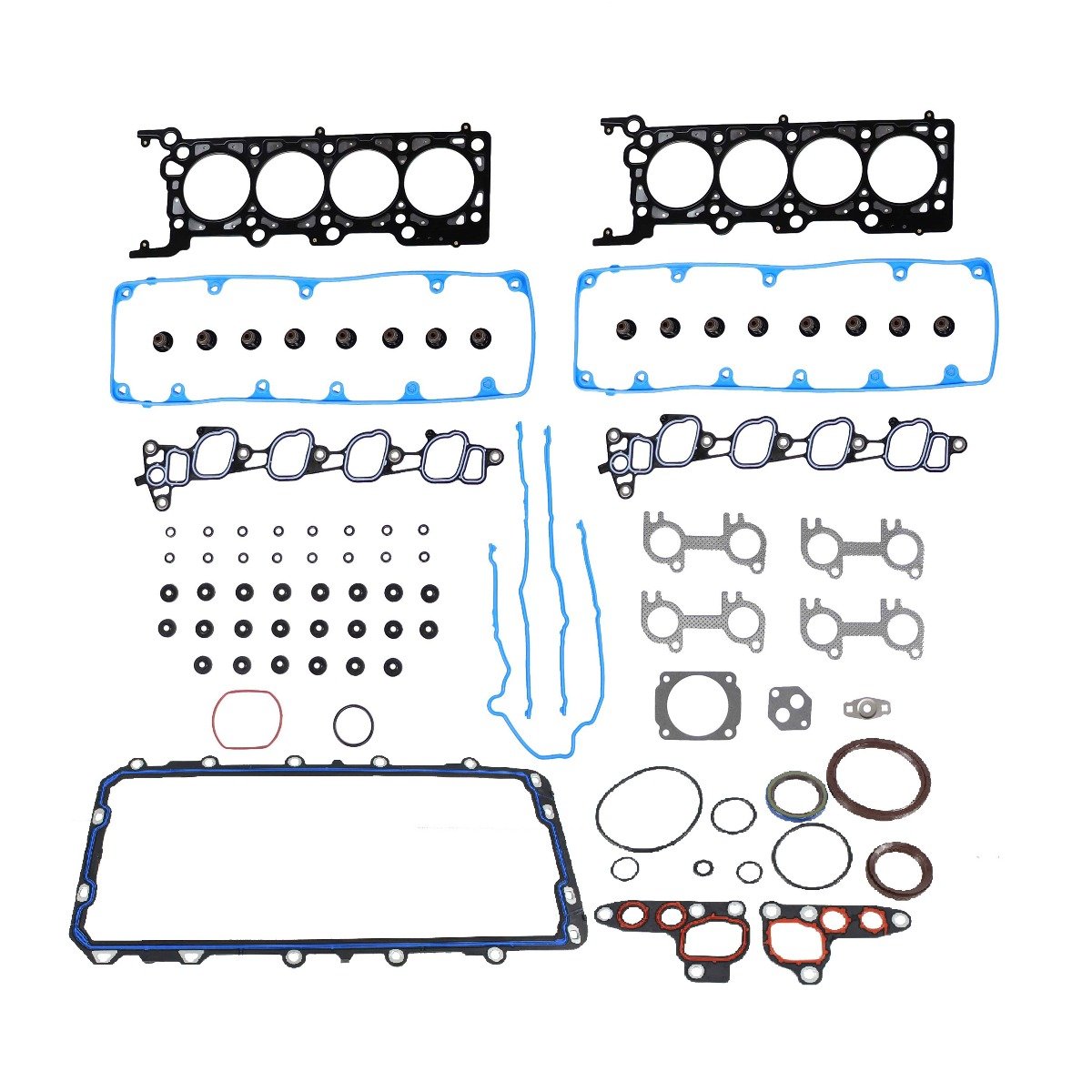 dnj gasket set 2002-2008 ford,lincoln,mercury explorer,explorer,mountaineer v8 4.6l fgk4156