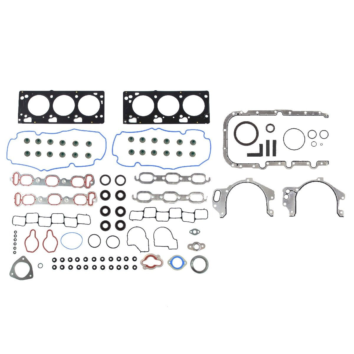 dnj gasket set 2003-2004 chrysler,dodge 300m,300m,concorde v6 3.5l fgk11504