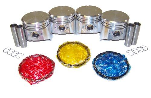 dnj piston set 1975-1980 toyota celica,corona,pickup l4 2.2l prk902