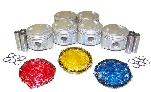 dnj piston set 1993-1998 mercury,nissan villager,quest,villager v6 3.0l prk618