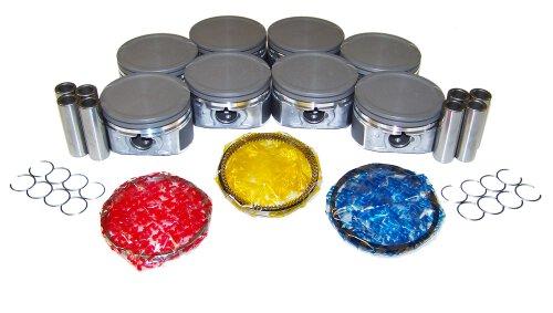 dnj piston set 2005-2010 ford,mercury mustang,explorer,mustang v8 4.6l prk4166