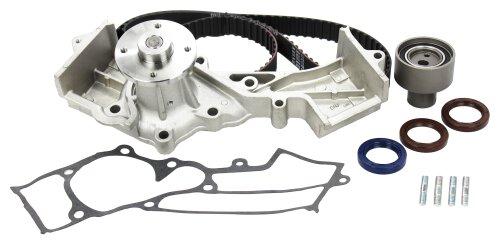 dnj timing belt kit with water pump 1986-1993 nissan d21,d21,pathfinder v6 3.0l tbk616bwp