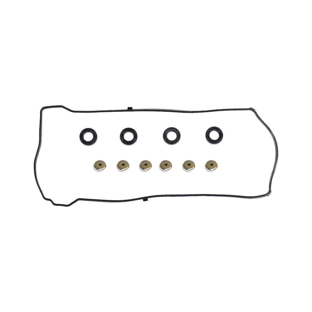 dnj valve cover gasket set 2002-2012 acura,honda rsx,rsx,civic l4 2.0l,2.3l,2.4l vc216g