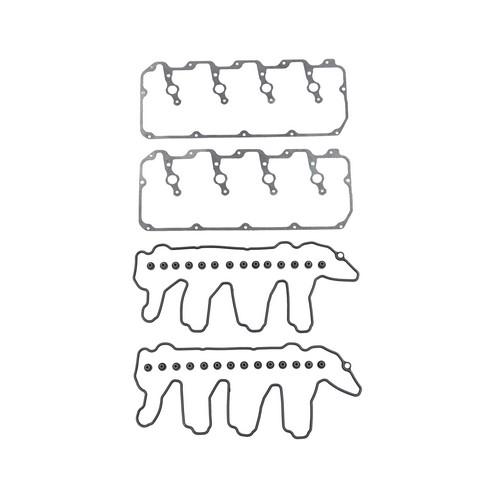 dnj valve cover gasket set 2004-2010 chevrolet,gmc,hummer silverado 2500 hd,silverado 3500,sierra 2500 hd v8 6.6l vc3221g