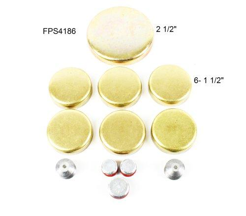 68-97 Ford Lincoln Mercury 7.5L V8 Freeze Plug Set (Brass) FPS4186