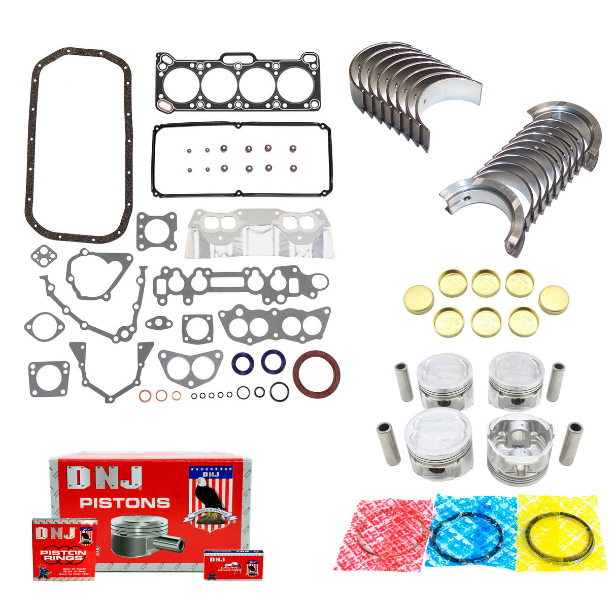 Engine Rebuild Kit 1990-1994 Mitsubishi 1.5L