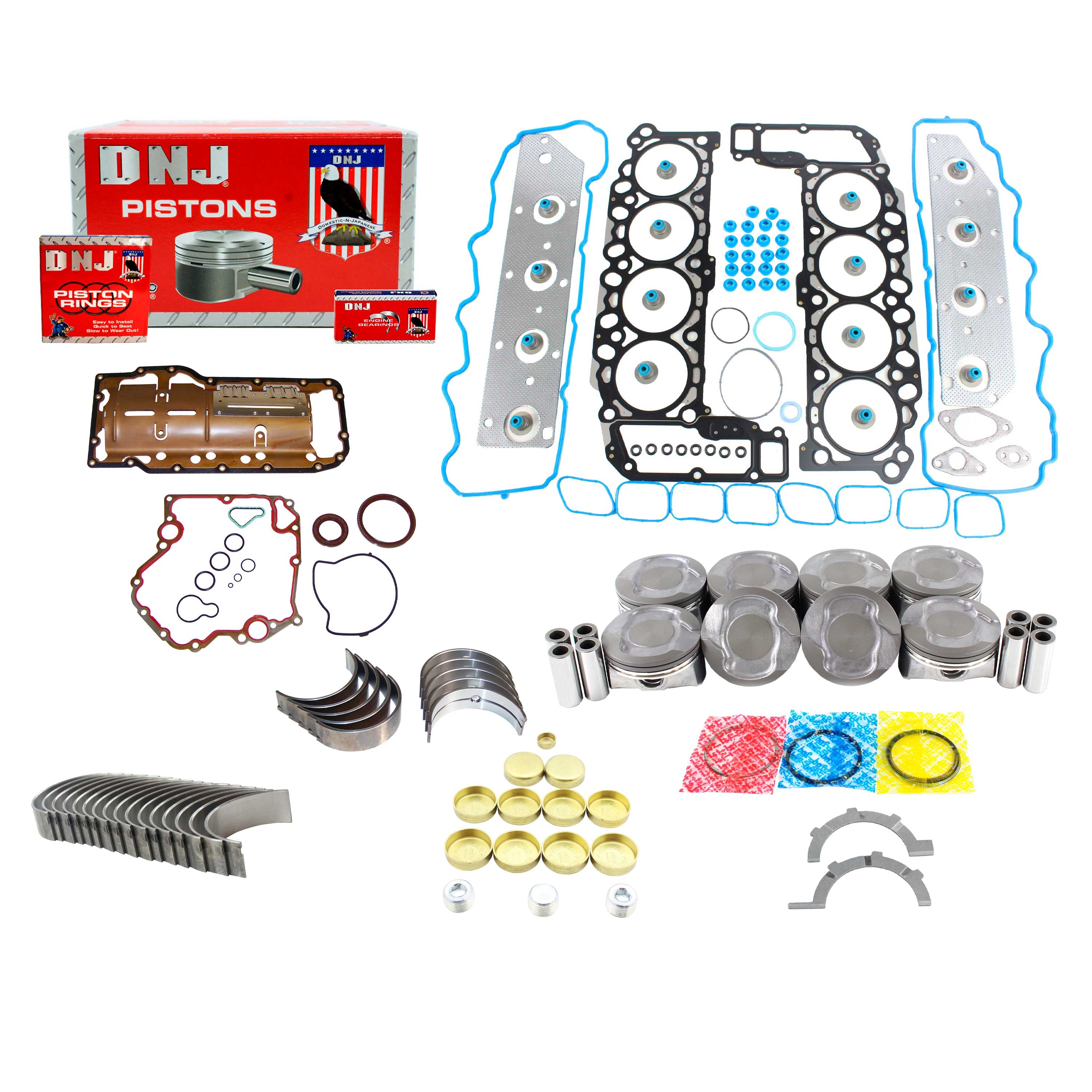 Engine Rebuild Kit for Chrysler, Dodge, Jeep 4.7L V8: MPN EK1102