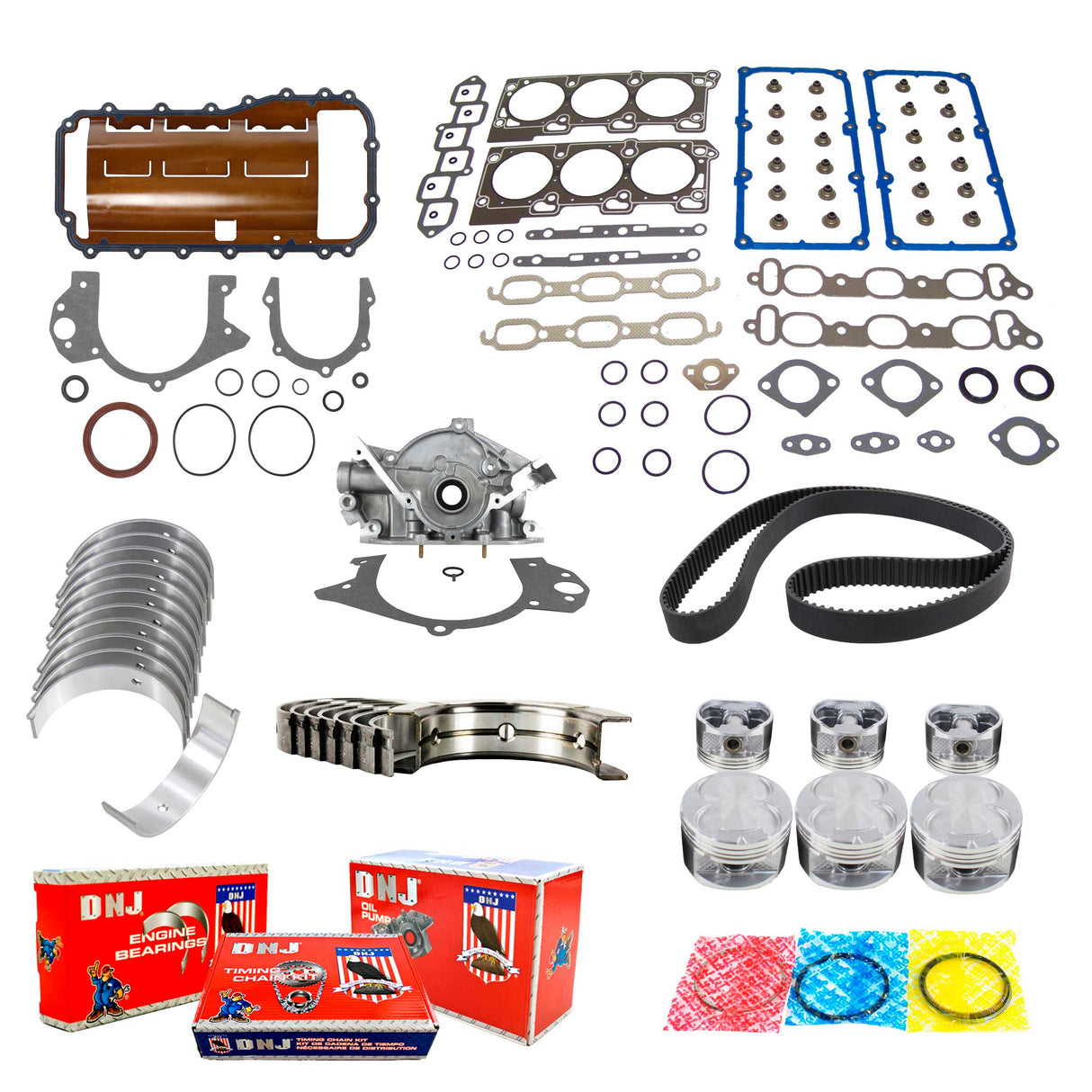 Master Engine Rebuild Kit 1996-1997 Chrysler 3.5L