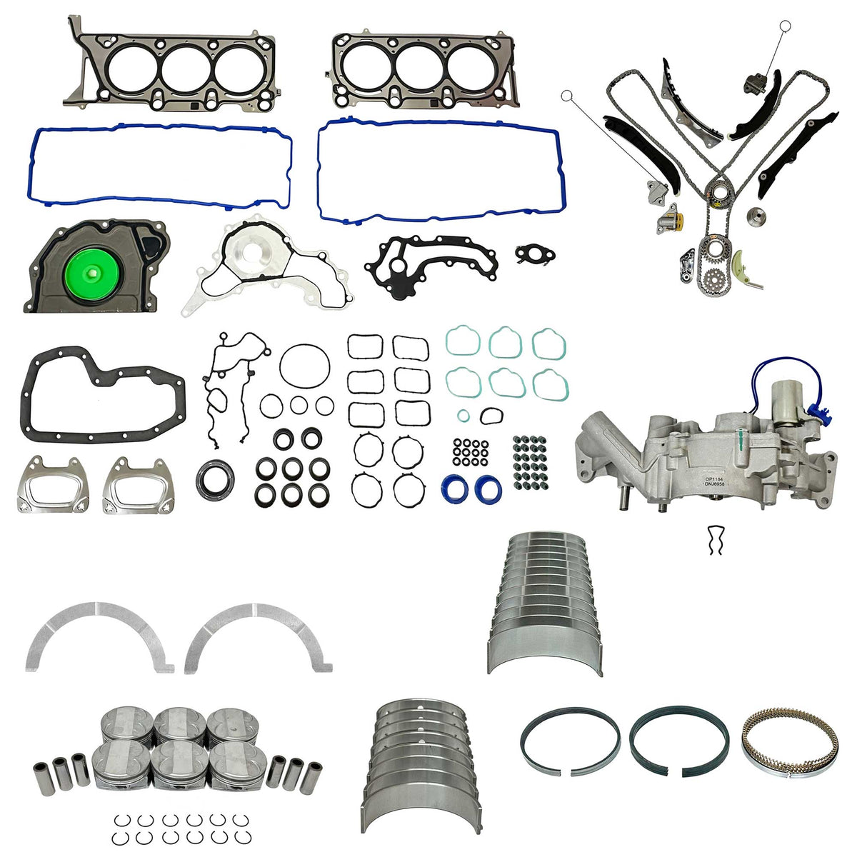 Master Engine Rebuild Kit 2019-2019 Jeep, Chrysler 3.6L
