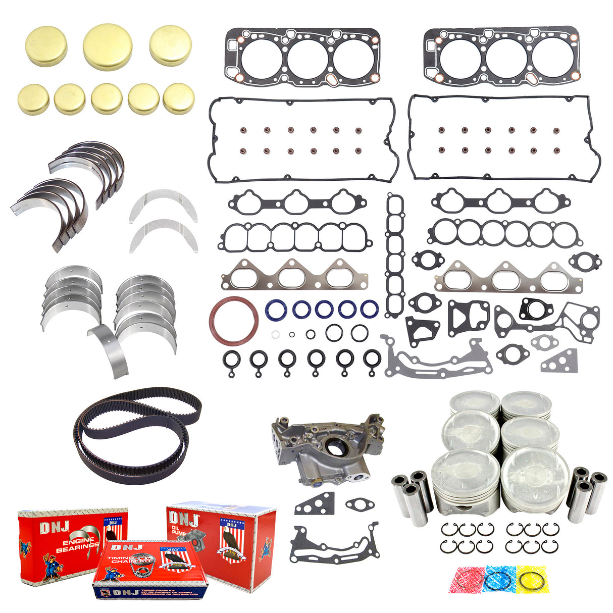 Master Engine Rebuild Kit 1994-1996 Mitsubishi 3.5L