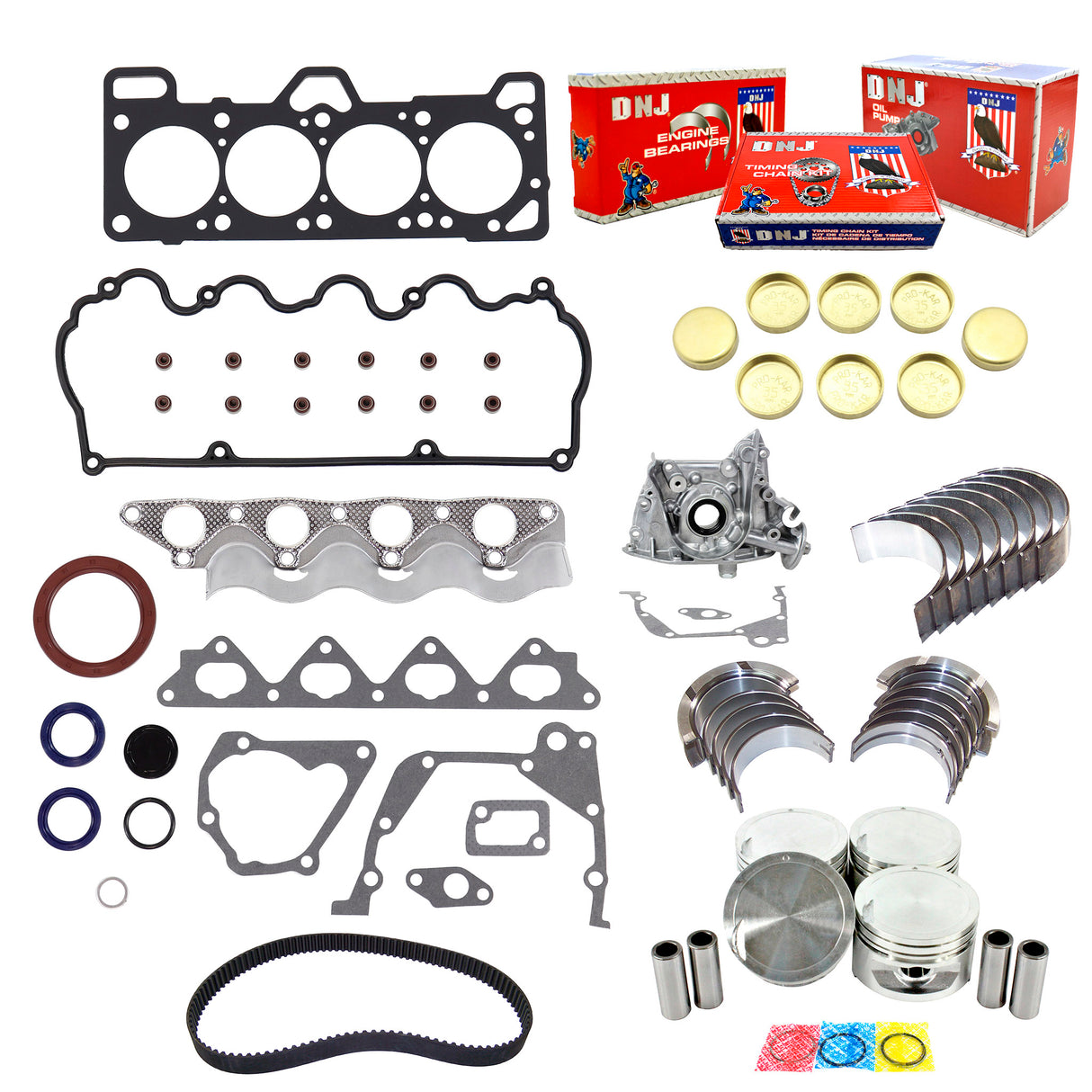 Engine Rebuild Kit 2000-2002 Hyundai 1.5L