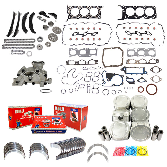 Engine Rebuild Kit 2009-2011 Hyundai,Kia 3.8L