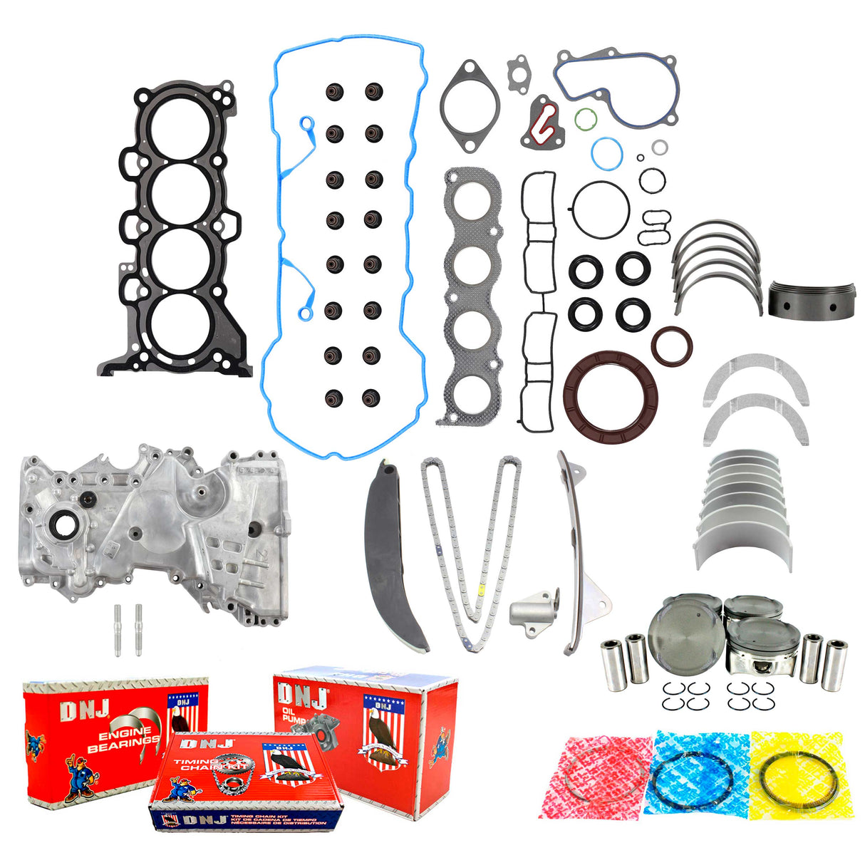 Engine Rebuild Kit 2012-2013 Kia 2.0L