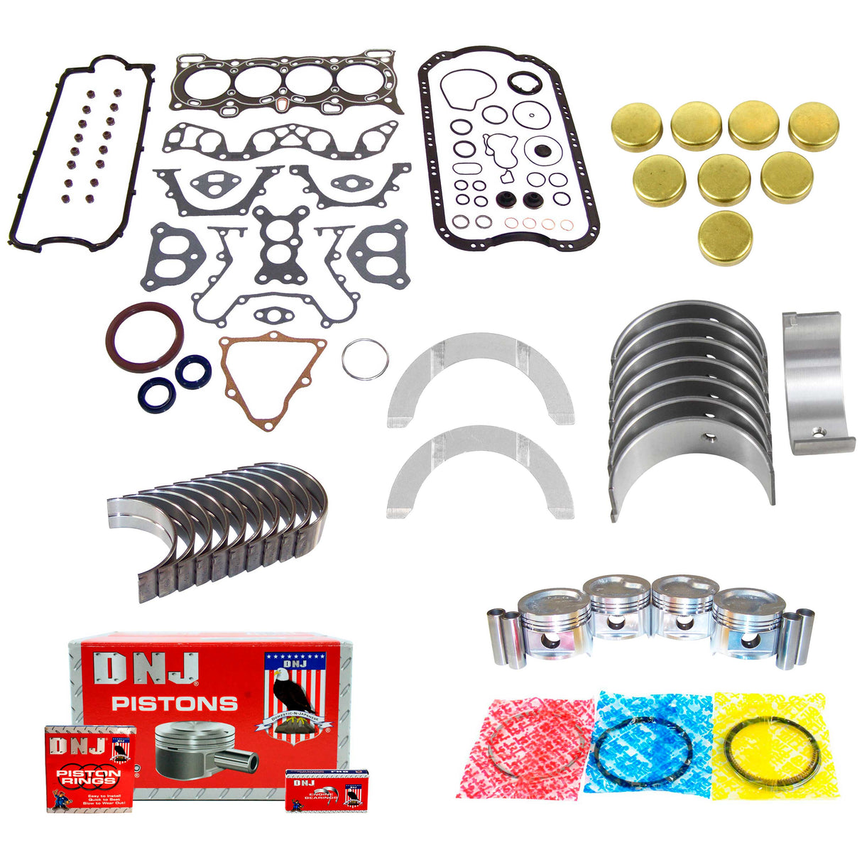 Engine Rebuild Kit 1984-1987 Honda 1.5L